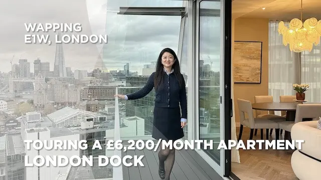 Touring a £6,200/Month Apartment in London Dock