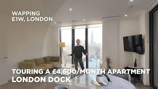Inside a Luxury London Apartment | Spectacular Panoramic City Views