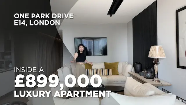 Inside a £899,000 Luxury Apartment in One Park Drive, Canary Wharf